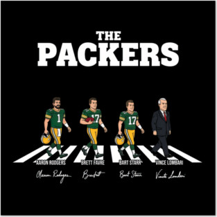 The Packers Abbey Road Signature Trend - youbmr #175 #Amine0099 Posters and Art