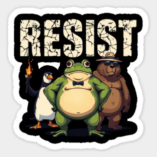 Portland-Frog Magnet