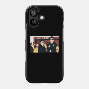 Soul Food & Shades – Retro Music Culture Art Phone Case