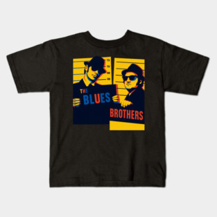 Suited Legends – Contrast Blues Style Kids T-Shirt