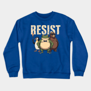 Portland-Frog Crewneck Sweatshirt