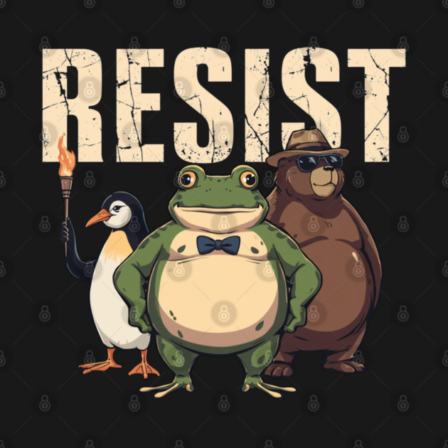 Portland-Frog by Creatifly Graphic Tees