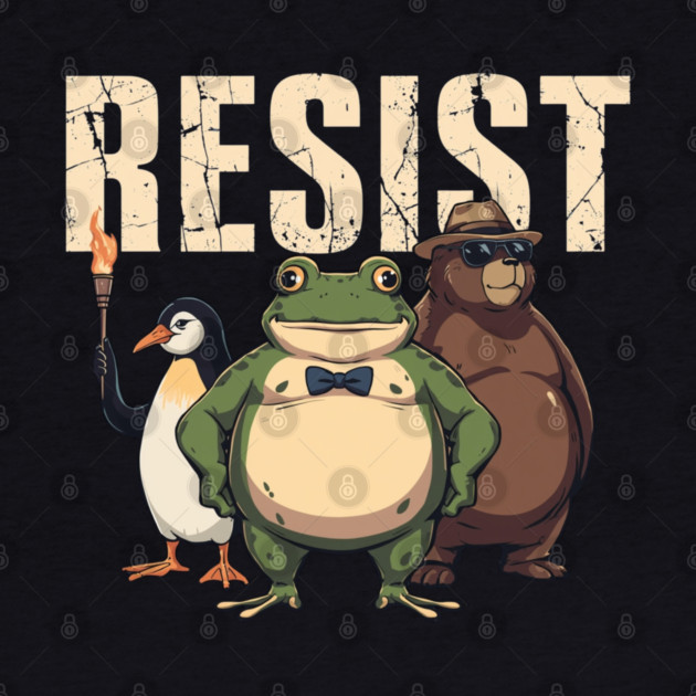 Portland-Frog by Creatifly Graphic Tees