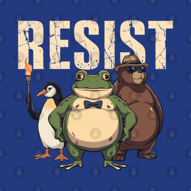 Portland-Frog by Creatifly Graphic Tees