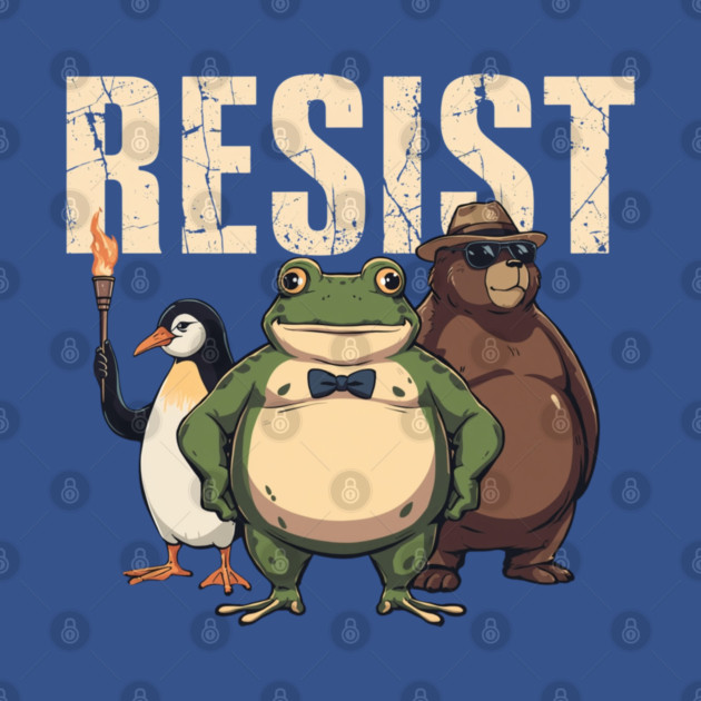 Portland-Frog by Creatifly Graphic Tees