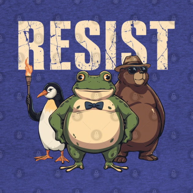 Portland-Frog by Creatifly Graphic Tees