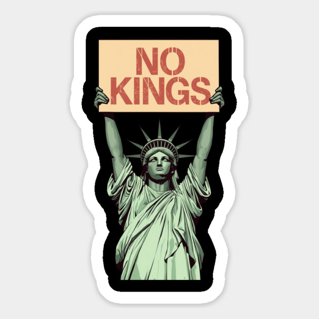 No-Kings Magnet by Creatifly Graphic Tees