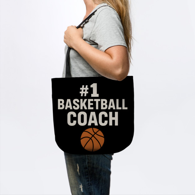 #1 Basketball Coach Design Gift for Sports Lovers by MakerMind8.2