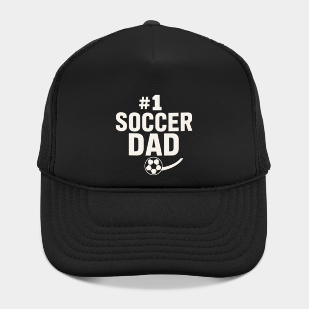 #1 Soccer Dad Soccer Ball Graphic Gift by MakerMind8.2