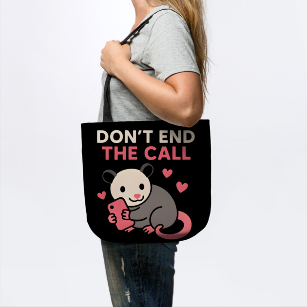 Don’t End the Call Cute Animal Phone Love Graphic Gift by MakerMind8.2