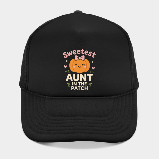 Sweetest Aunt in the Patch Cute Pumpkin Fall Graphic Gift by MakerMind8.2