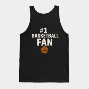 #1 Basketball Coach Gift Graphic for Sports Lovers Tank Top