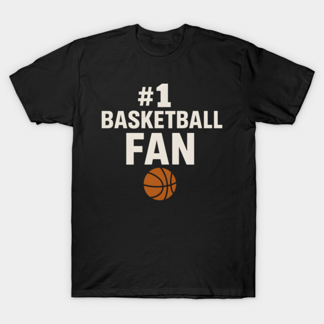 #1 Basketball Coach Gift Graphic for Sports Lovers T-Shirt by MakerMind8.2