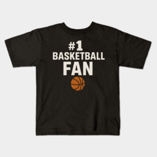 #1 Basketball Coach Gift Graphic for Sports Lovers Kids T-Shirt