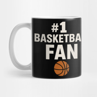 #1 Basketball Coach Gift Graphic for Sports Lovers Mug