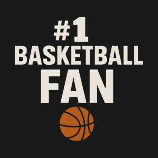 #1 Basketball Coach Gift Graphic for Sports Lovers T-Shirt