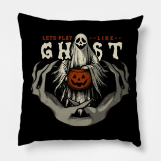 lets play like ghost Pillow