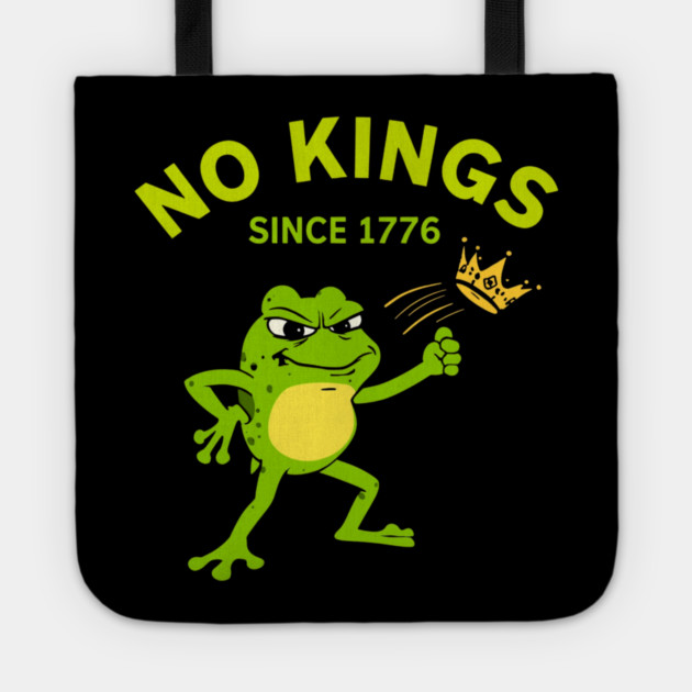 No-Kings Tote by Creatifly Graphic Tees