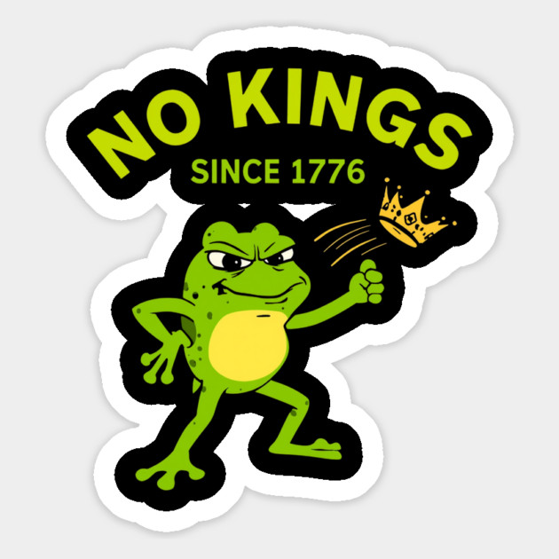 No-Kings Magnet by Creatifly Graphic Tees