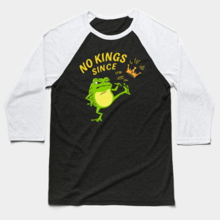 No-Kings Baseball T-Shirt