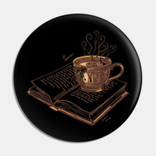 Weekend Plan Coffee & Books Pin
