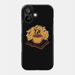 Coffee and Books Weekend Plan Phone Case