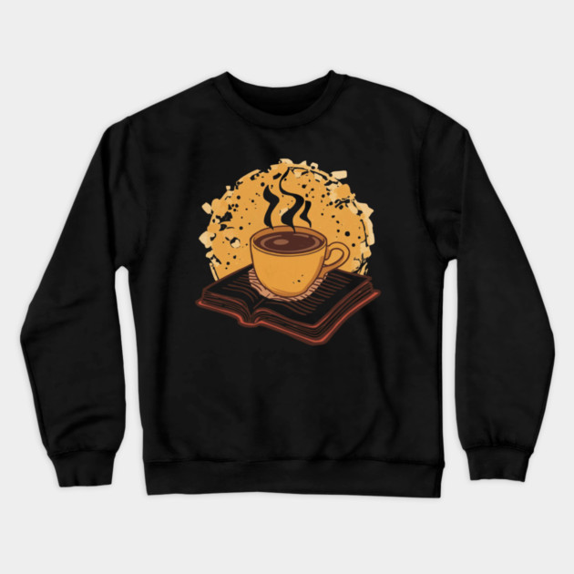 Coffee and Books Weekend Plan Crewneck Sweatshirt by SR8891