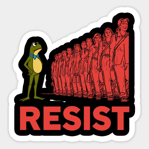 Portland-Frog Magnet by Creatifly Graphic Tees