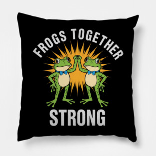 Portland-Frog Pillow