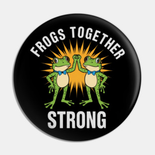 Portland-Frog Pin