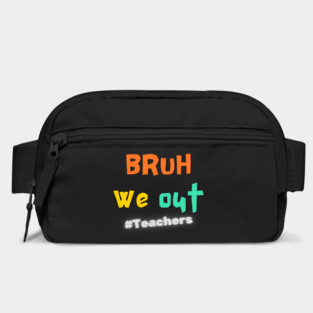Bruh We Out – Retro Teacher Last Day Bag
