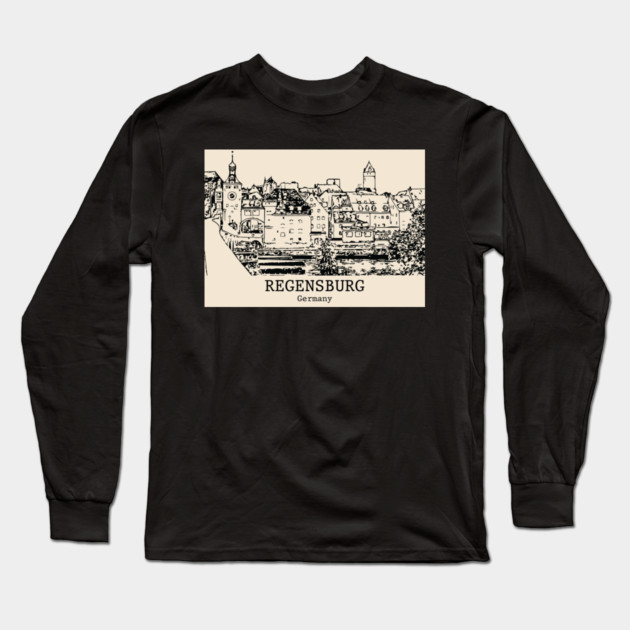 Regensburg - Germany Long Sleeve T-Shirt by Lakeric