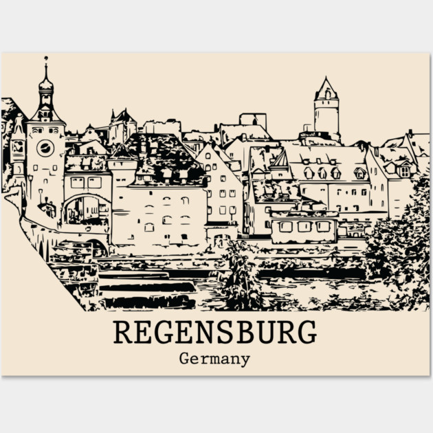 Regensburg - Germany Wall Art by Lakeric