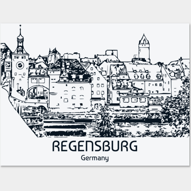 Regensburg - Germany Wall Art by Lakeric