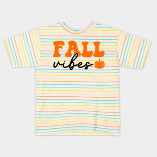 Fall Vibes Kids T-Shirt