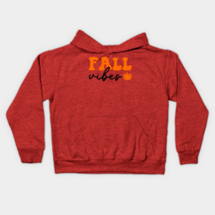 Fall Vibes Kids Hoodie