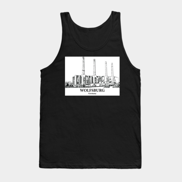 Wolfsburg - Germany Tank Top by Lakeric