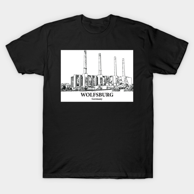 Wolfsburg - Germany T-Shirt by Lakeric