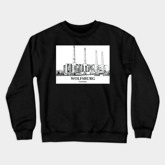 Wolfsburg - Germany Crewneck Sweatshirt by Lakeric