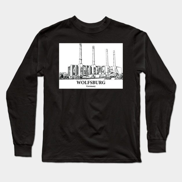 Wolfsburg - Germany Long Sleeve T-Shirt by Lakeric