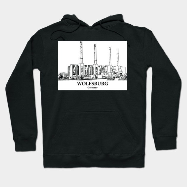 Wolfsburg - Germany Hoodie by Lakeric
