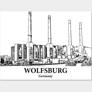 Wolfsburg - Germany Posters and Art