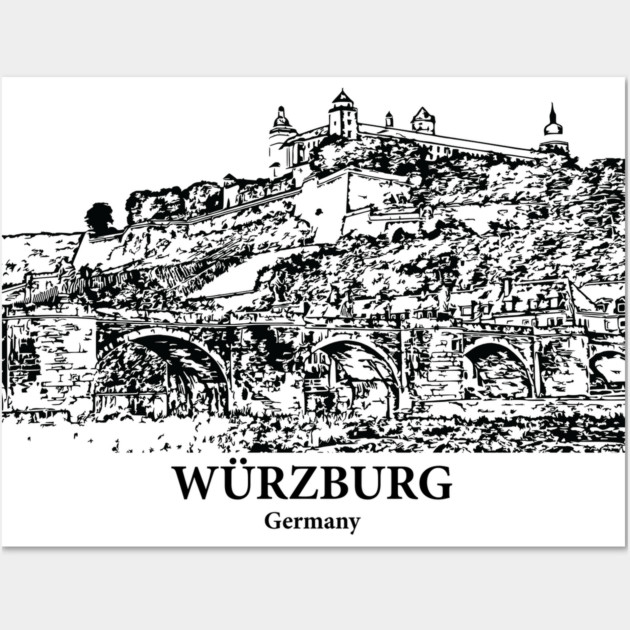 Würzburg - Germany Wall Art by Lakeric