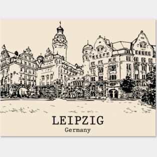 Leipzig - Germany Posters and Art