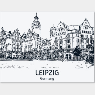 Leipzig - Germany Posters and Art