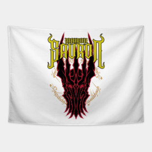 Metal Sauron Tapestry