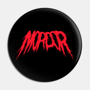 Mordor Metal Pin