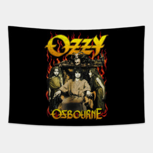 Ozzy Osbourne Rock Legend Tapestry