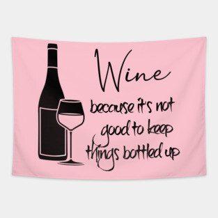 Wine! Be Classy! Tapestry