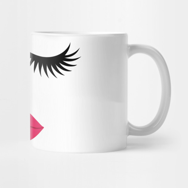 Minimalist Eyelash & Lips Face by norhando